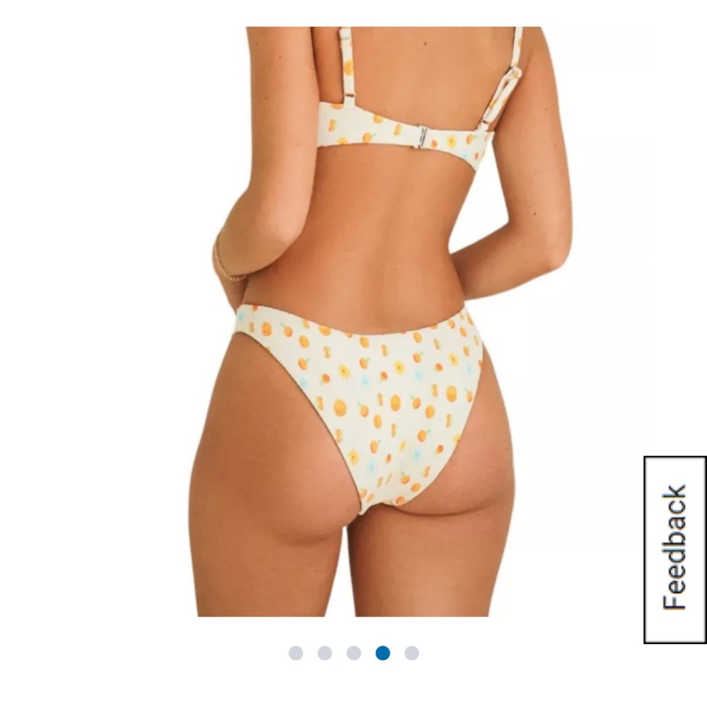 Dippin' Daisy's Citrus and Floral Bikini Bottom